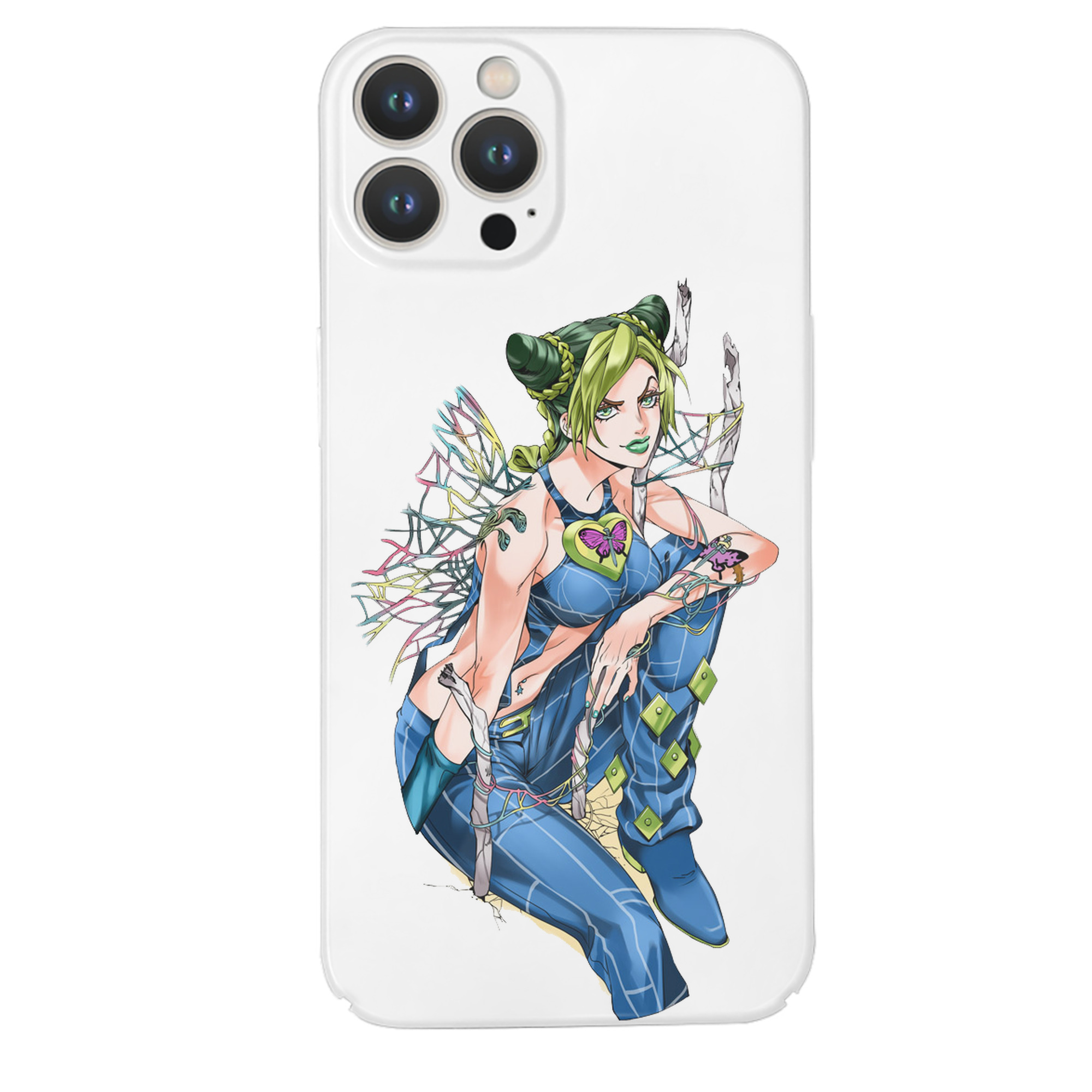 （画像用） "ジョジョの奇妙な冒険 くうじょう ジョリーン JoJo's Bizarre Adventure Jolyne Cujoh " 【iPhone 14シリーズ対応】ハードケース